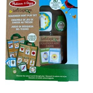 Melissa & Doug Let's Explore Scavenger Hunt Set - Green, Blue, and Brown
